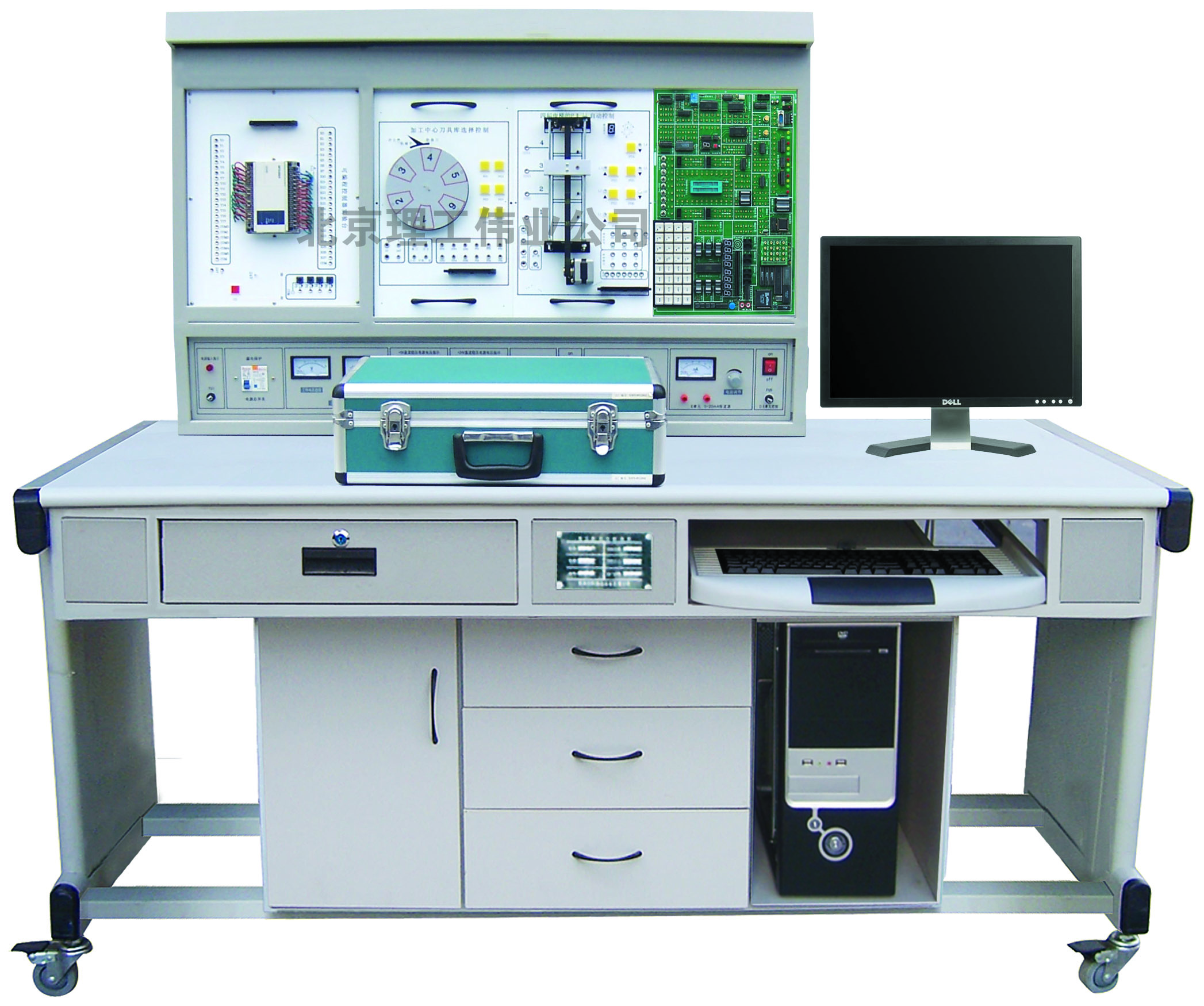 LGS-01B PLC可編程控制系統(tǒng)、單片機實驗開發(fā)系統(tǒng),自動控制原理綜合實驗裝置