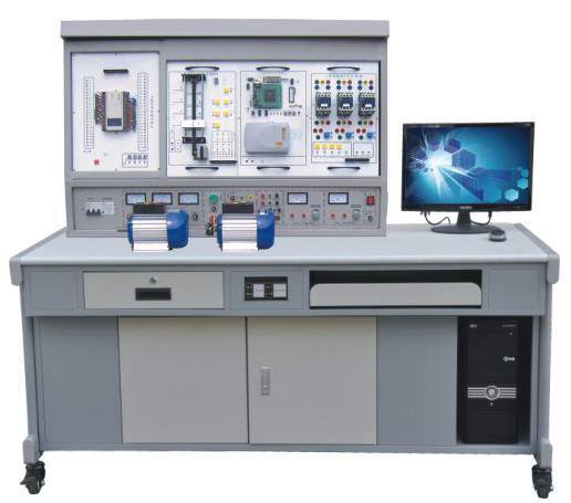 LGX-02A PLC 可編程控制器、單片機開發(fā)應用及電氣控制綜合實訓裝置
